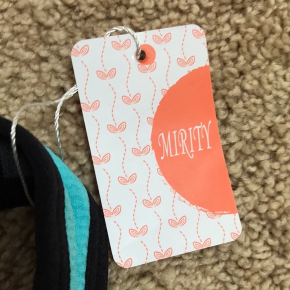 New! Mirity large blue padded sports bra. - Picture 2 of 6